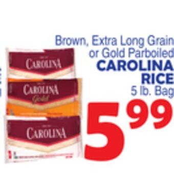 Bravo Supermarkets Carolina rice offer