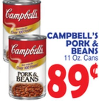 Bravo Supermarkets Campbell's pork & beans offer