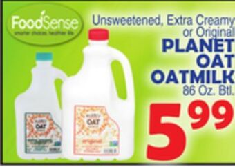 Bravo Supermarkets Planet oat oatmilk offer