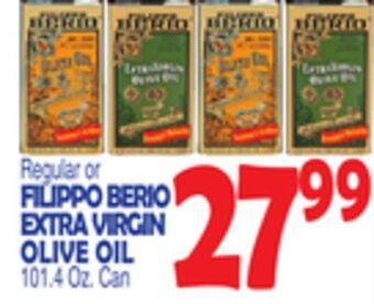 Bravo Supermarkets Filippo berio extra virgin olive oil offer