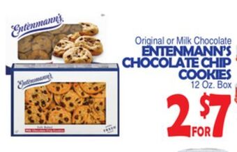 Bravo Supermarkets Entenmann's chocolate chip cookies offer