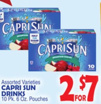 Bravo Supermarkets Capri sun drinks offer