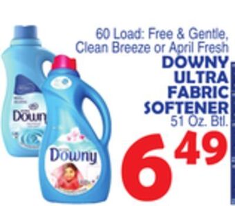 Bravo Supermarkets Downy ultra fabric softener offer