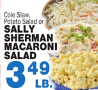 Bravo Supermarkets Sally sherman macaroni salad offer