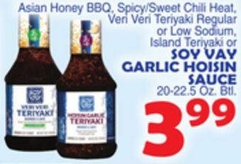 Bravo Supermarkets Soy vay garlic hoisin sauce offer