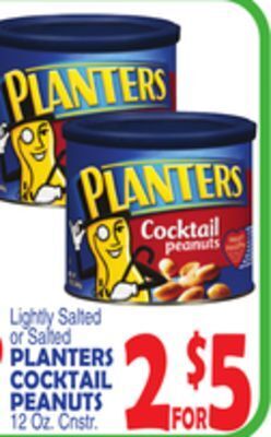 Bravo Supermarkets Planters cocktail peanuts offer