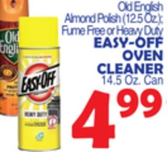 Bravo Supermarkets Easy-off oven cleaner 14.5 oz. can offer