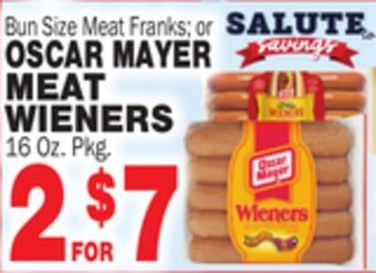 Bravo Supermarkets Oscar mayer meat meat wieners offer