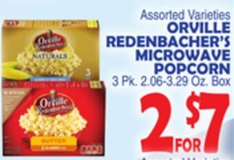 Bravo Supermarkets Orville redenbacher's microwave popcorn offer