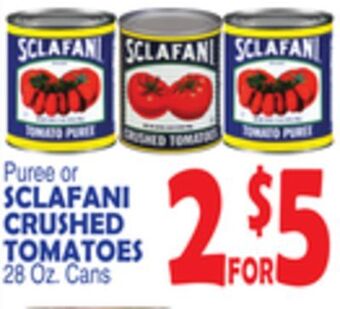 Bravo Supermarkets Sclafani crushed tomatoes offer