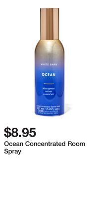 Bath & Body Works Ocean concentrated room spray offer