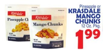 Bravo Supermarkets Krasdale mango chunks offer
