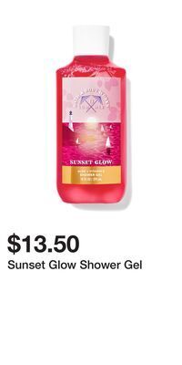Bath & Body Works Sunset glow shower gel offer