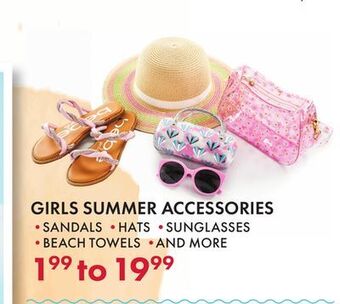 Boscov's Girls summer accessories offer