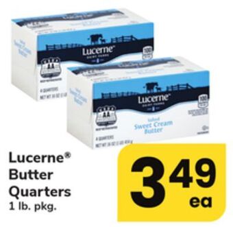 ACME Lucerne® butter quarters offer
