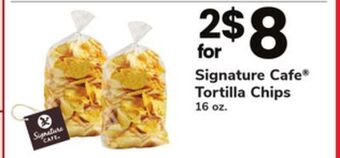 ACME Signature cafe® tortilla chips offer