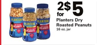 ACME Planters dry roasted peanuts offer