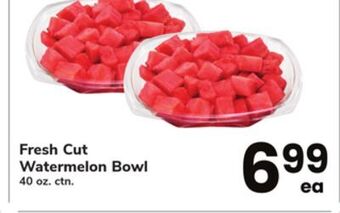 ACME Fresh cut watermelon bowl offer