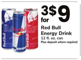 ACME Red bull energy drink offer