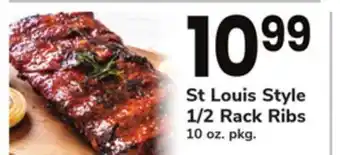 ACME St louis style 1/2 rack ribs offer