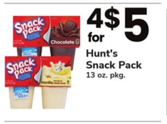 ACME Hunt's snack pack offer