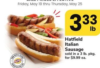 ACME Hatfield italian sausage offer