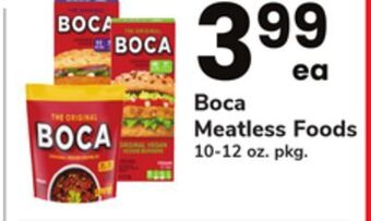 ACME Boca meatless foods offer