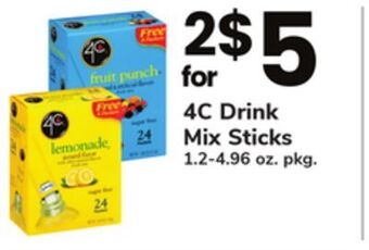 ACME 4c drink mix sticks offer