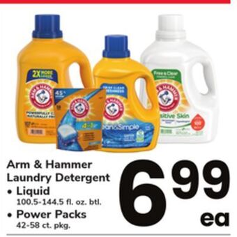ACME Arm & hammer laundry detergent offer