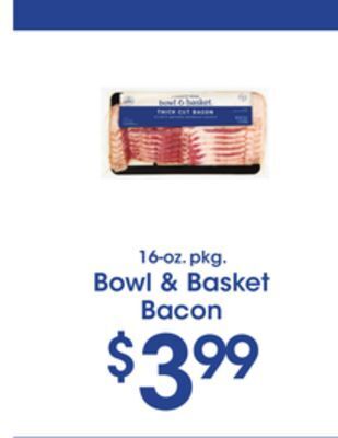 Price Rite Bowl & basket bacon offer