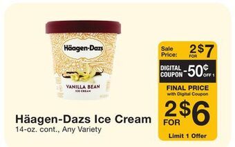Fairway Store Market Ice cream offer
