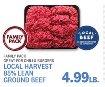 Kings Food Markets Local harvest 85% lean ground beef offer