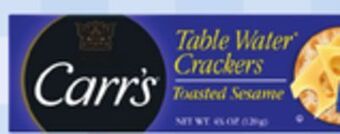 Kings Food Markets Carr's crackers offer