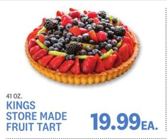Kings Food Markets Kings store made fruit tart offer