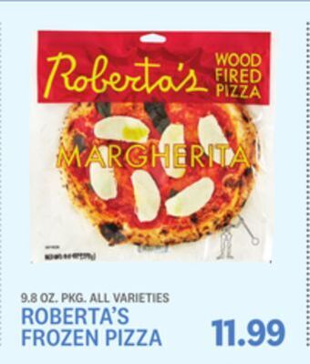 Kings Food Markets Roberta's frozen pizza offer