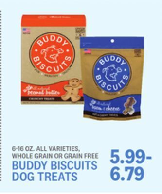 Kings Food Markets Buddy biscuits dog treats offer