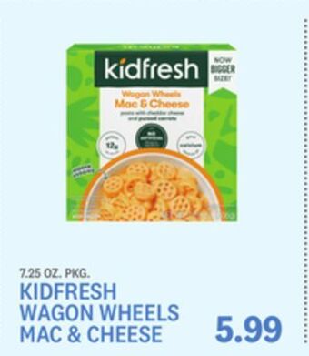 Kings Food Markets Kidfresh wagon wheels mac & cheese offer