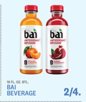 Kings Food Markets Bai beverage offer