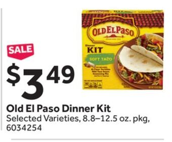 Stop&Shop Old el paso dinner kit offer