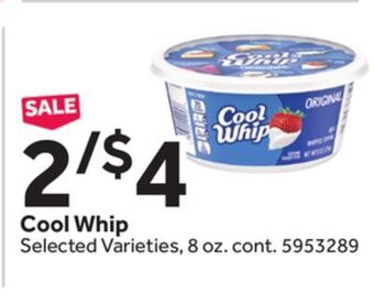 Stop&Shop Cool whip offer