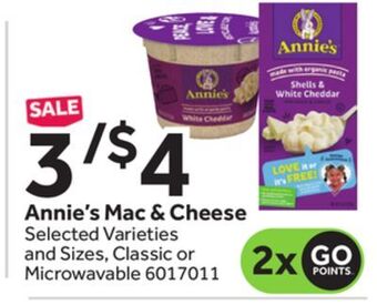 Stop&Shop Annie's mac & cheese offer