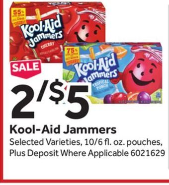 Stop&Shop Kool-aid jammers offer