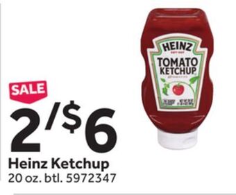 Stop&Shop Heinz ketchup offer