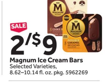 Stop&Shop Magnum ice cream bars offer