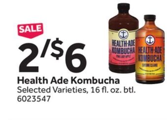 Stop&Shop Health ade kombucha offer