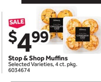 Stop&Shop Stop & shop muffins offer