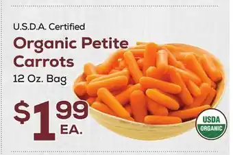 DeCicco & Sons Petite carrots offer