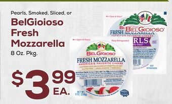 DeCicco & Sons Belgioioso fresh mozzarella offer