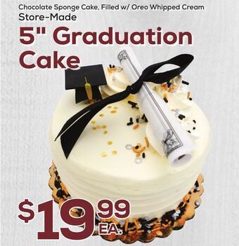 DeCicco & Sons 5 graduation cake offer