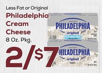 DeCicco & Sons Philadelphia cream cheese offer